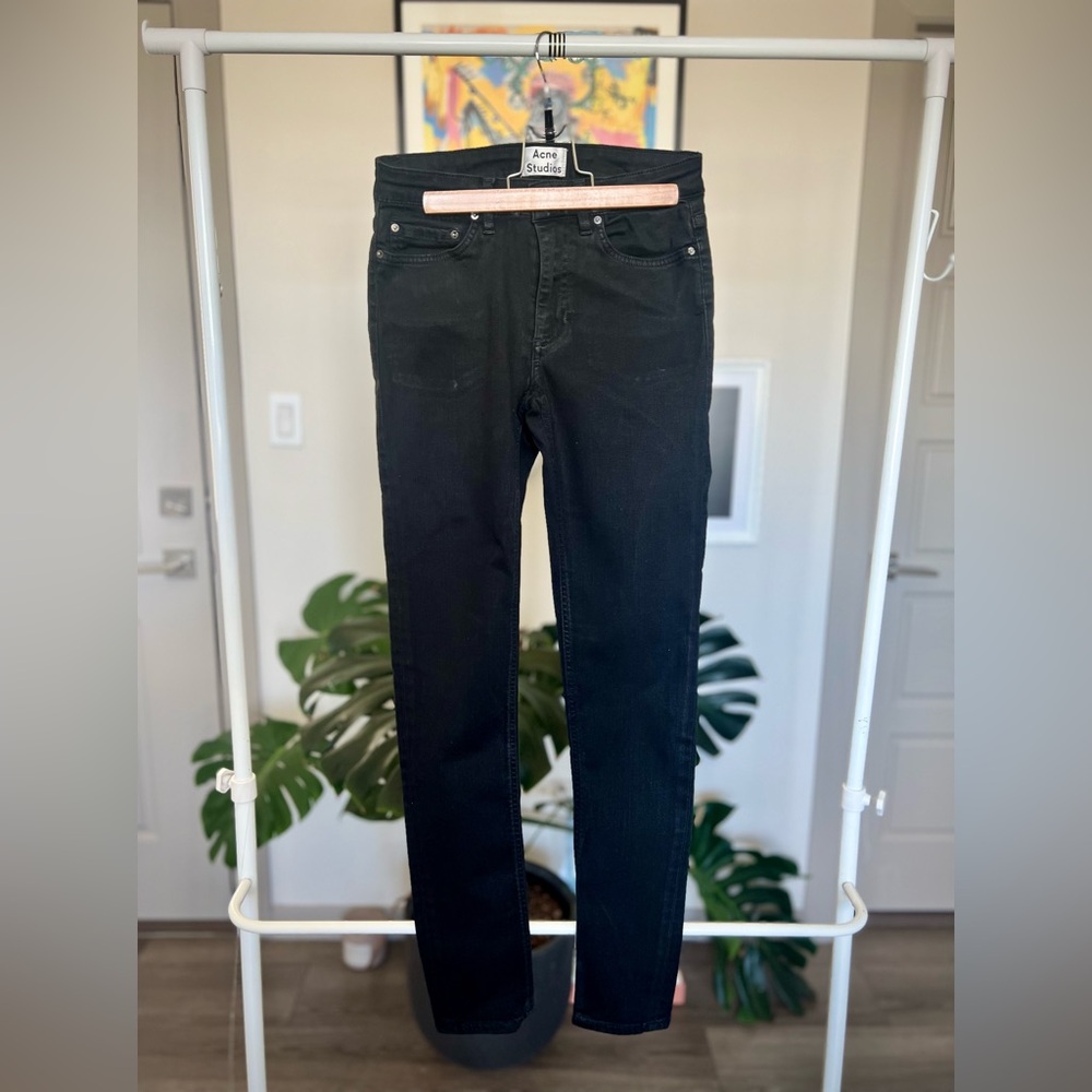 Acne Studios black skinny jeans size 26